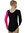 Gymnastikanzug "Diana" schwarz-pink-silber