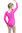 Gymnastikanzug "Claudia" pink-schwarz-silber