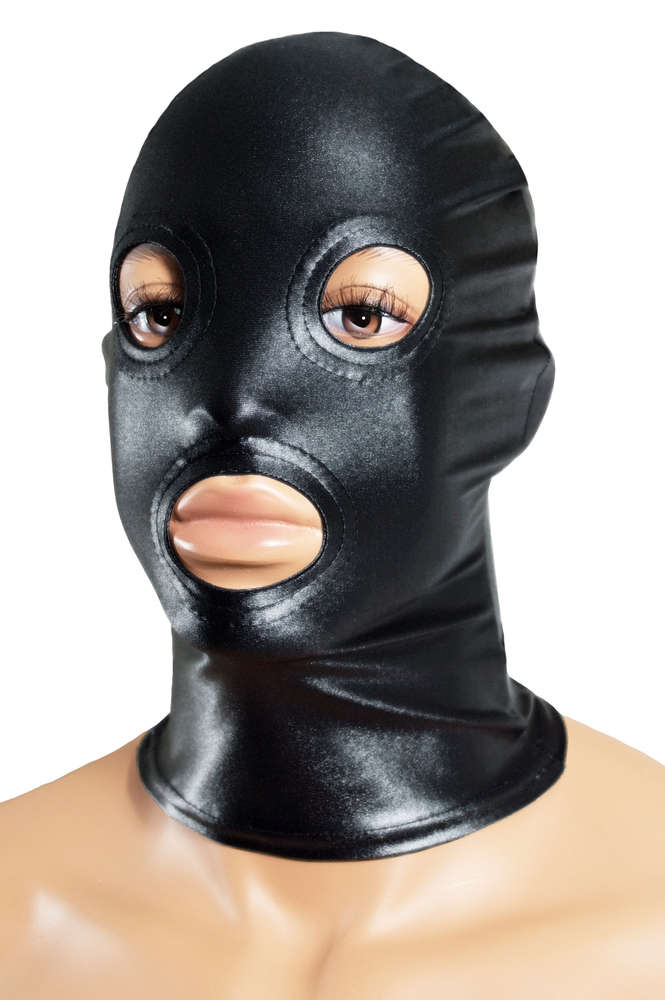 Unisex Kopfmaske Haubenmaske Elastische Kopfhaube mit Augen und Mund Öffnung