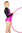 Gymnastikanzug "Franzi" schwarz-pink