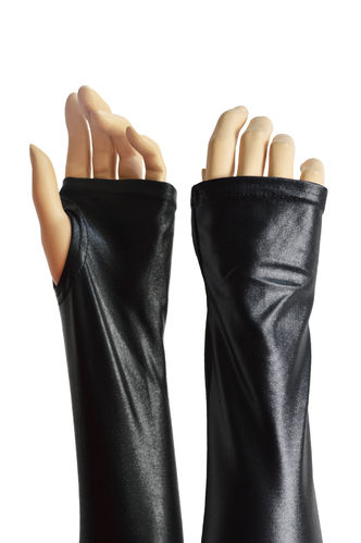Wetlook fingerlose Handschuhe mit Daumenloch